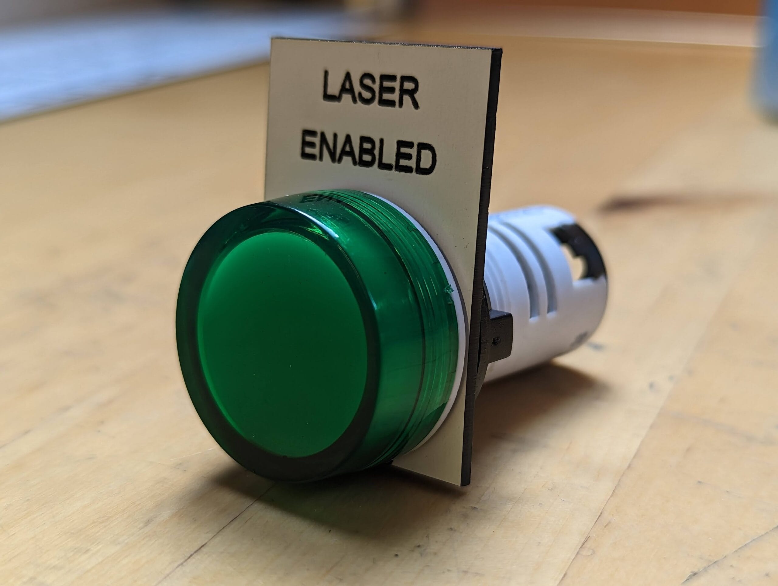 Laser Button Plate