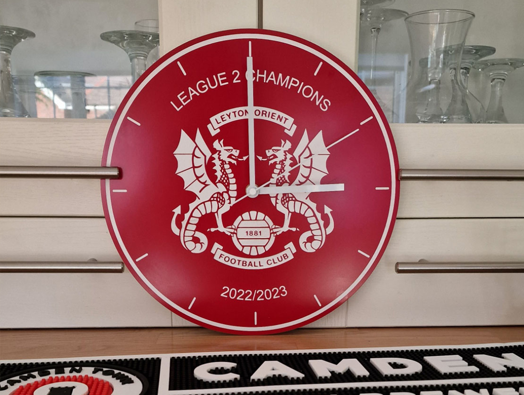 Leyton Orient League 2 Champions Clock