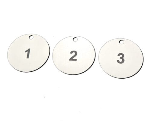 Number Discs and Tags