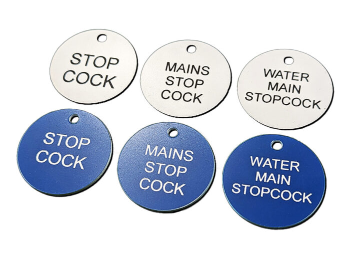 Stopcock Discs and Tags